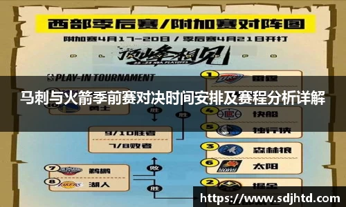 马刺与火箭季前赛对决时间安排及赛程分析详解